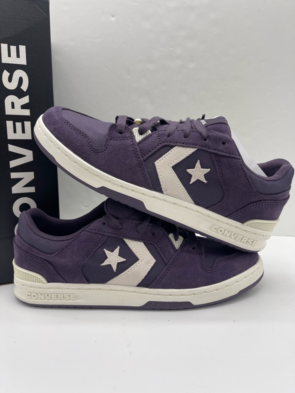 Converse Men’s CL98 Ox Raisin Egret A14694C Low Top Sneakers - Picture 16 of 16